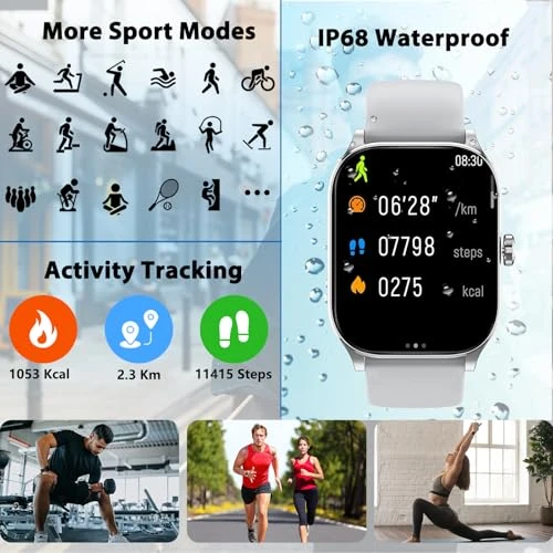 Smart Watch with Fitness Tracker — Fitness Tracker, LICYAPO