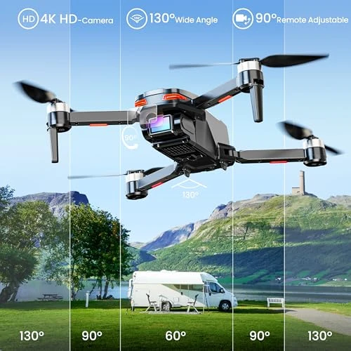 4K Camera Drone with Brushless Motor — Drone, HOFMOC