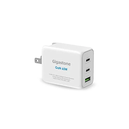 65W USB C GaN Charger — Power Bank, Gigastone