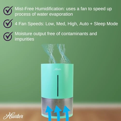 Aspire 4.8L Evaporative Humidifier — Humidifier, Hunter