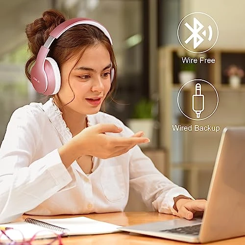 Bluetooth Headphones Over-Ear — Wireless Earbuds, JOMILIN