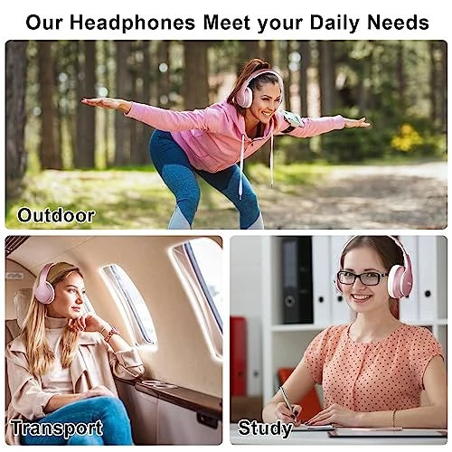 Bluetooth Headphones Over-Ear — Wireless Earbuds, JOMILIN