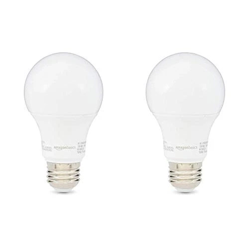 LED Light Bulbs 60 Watt Equivalent, Soft White — Smart Light Bulb, Amazon Basics