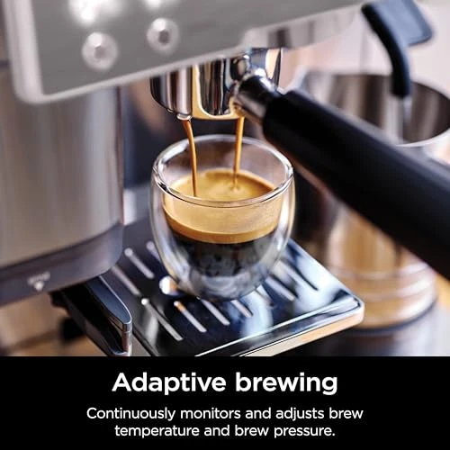 Luxe Cafe Premier Series Espresso Machine — Coffee Maker, Ninja