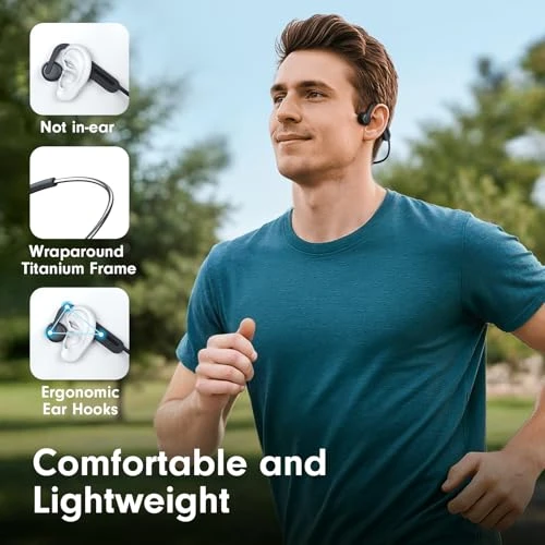 Open Ear Bluetooth Headphones — Wireless Earbuds, Qyzue