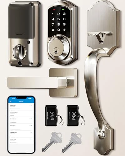 Smart Front Door Lock Set — Smart Lock, Veise