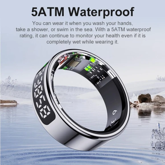 Smart Ring Health Tracker — Smart Ring, Telezim