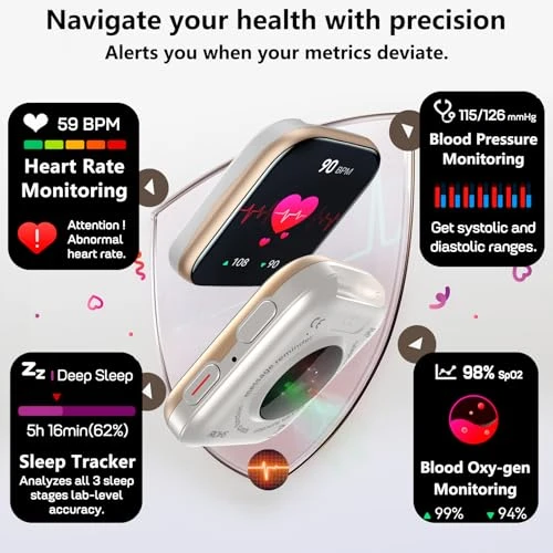 Smart Watch with Health and Fitness Tracking — Smart Watch, MorePro