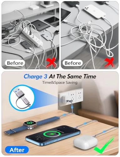 3-in-2 Multi Fast Charging Cable, xiwxi