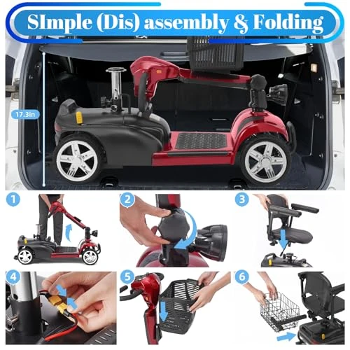 Mobility Scooter for Adults and Seniors — Electric Scooter, Ecomobi