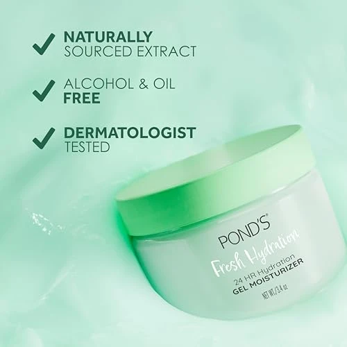 Aloe Extract & Vitamin B3 Gel Face Moisturizer, POND'S