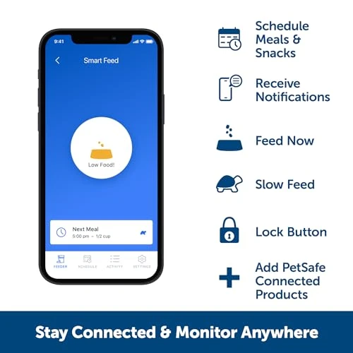 Electronic Pet Feeder — Automatic Pet Feeder, PetSafe