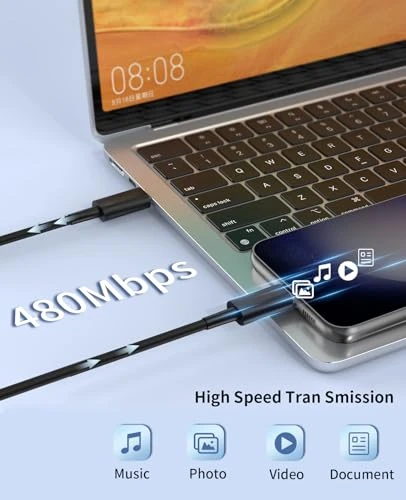 Fast Charging USB C Charger Block with Cable — Power Bank, Qntry