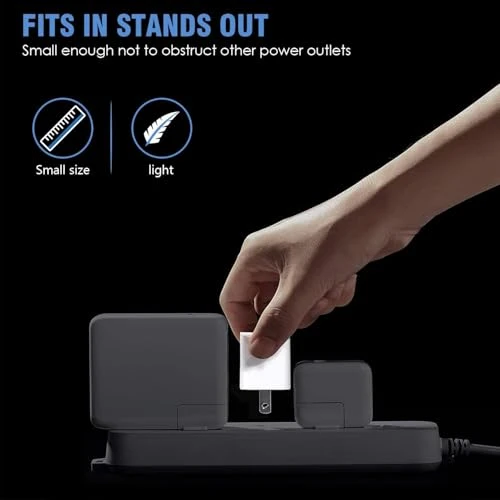 Fast Charging USB Wall Charger with Lightning Cable, Curvologys