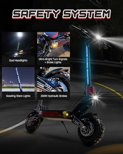 Raptor 6000W Motor Scooter, M YUME SCOOTER