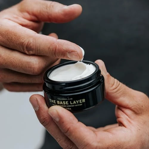 The Base Layer | Men's Organic Face Cream Moisturizer, Caldera + Lab