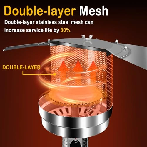 50,000 BTU Patio Heater with Sand Box, Hykolity