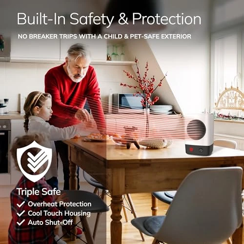 Mini Personal Ceramic Heater, Lasko