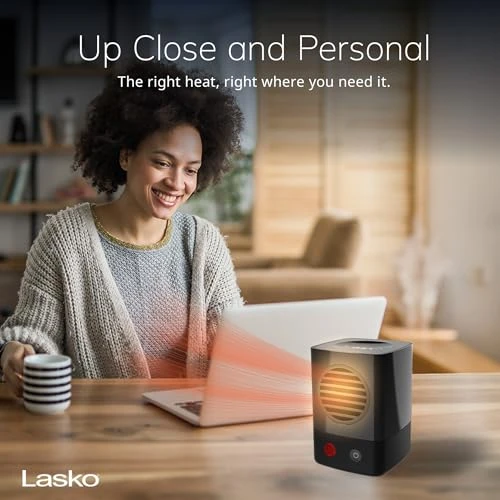 MyHeat Mini Personal Ceramic Space Heater, Lasko