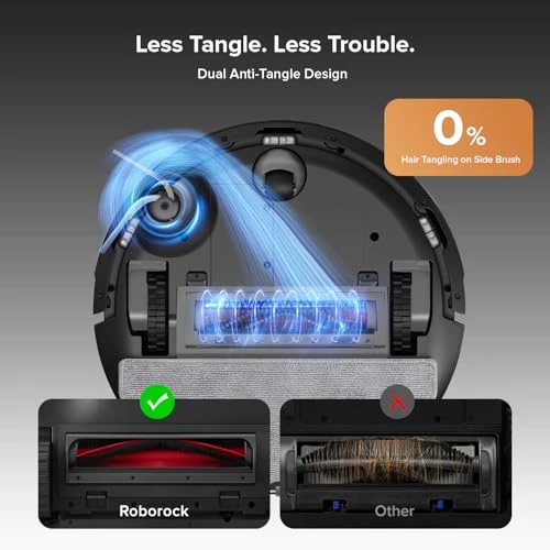 Robot Vacuum and Mop with Self-Emptying — Robot Vacuum, Roborock