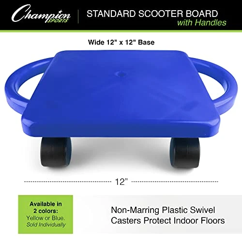 Standard Scooter Board with Handles, Champion Sports
