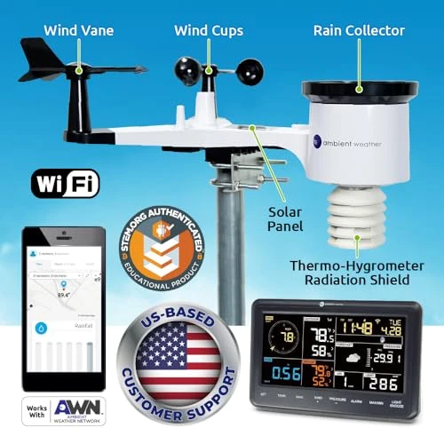 WiFi Smart Weather Station, Ambient Weather