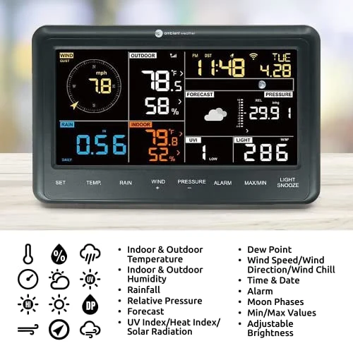 WiFi Smart Weather Station, Ambient Weather