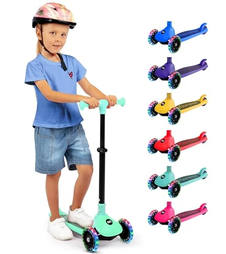 3 Wheel Foldable Kids Scooter, SereneLife