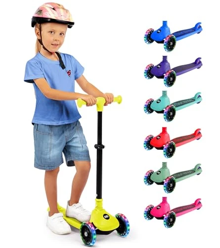3 Wheel Foldable Kids Scooter, SereneLife