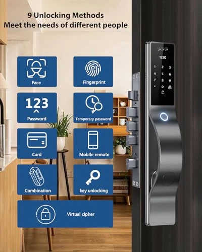 3D Face Recognition Smart Door Lock — Smart Lock, TianfuSpanda