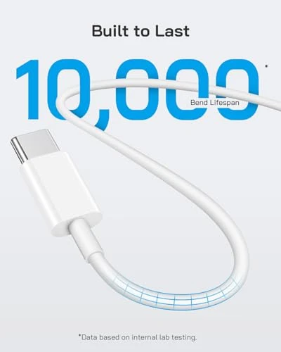 Fast Charging USB C Power Brick with Cord — Power Bank