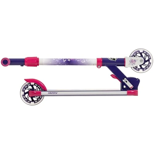 Disney Princess Light Up Inline Scooter for Girls, Huffy