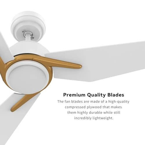 Smart Ceiling Fan with Lights Flush Mount — Smart Fan, SMAFAN