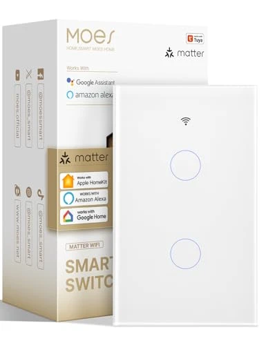 Smart Touch Wall Light Switch — Smart Switch, MOES