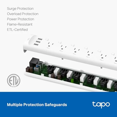 Smart Wi-Fi Power Strip — Smart Plug, TP-Link