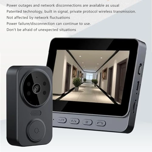 Visual Intercom Doorbell System — Video Doorbell, Zunate