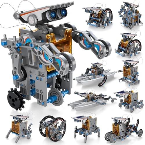 12-in-1 Education Solar Robot Toys — STEM Toys, WATUDOU