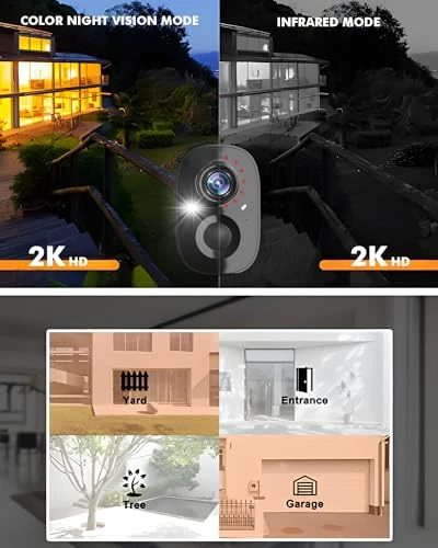 Outdoor Wireless Security Camera — Security Camera, DZEES