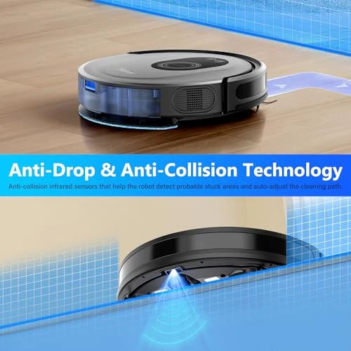 Robot Vacuum and Mop Combo — Robot Vacuum, Tikom