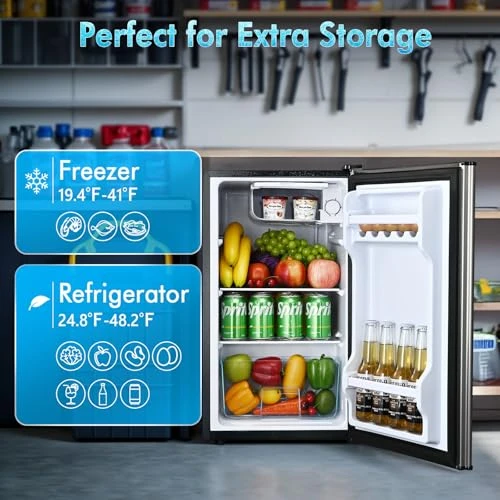 Single Door Refrigerator with Freezer — Smart Refrigerator, Anypro
