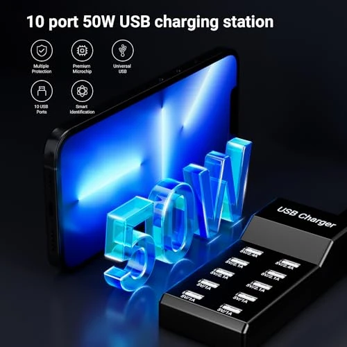10-Port USB Charging Station, SHENZHEN XUAN YANG TECHNOLOGY CO LTD