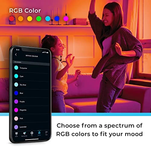 Color-Changing A19 LED Smart Light Bulb — Smart Light Bulb, GLOBE