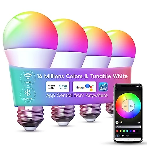 Smart LED Light Bulb - Color Changing Bulbs — Smart Light Bulb, Dawwee
