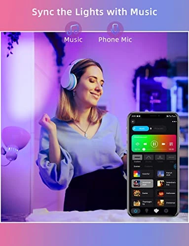 Smart LED Light Bulb - Color Changing Bulbs — Smart Light Bulb, Dawwee