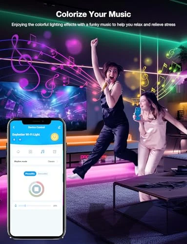Smart WiFi LED Lights — LED Strip Lights, DAYBETTER