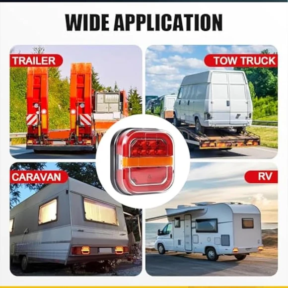 Wireless Magnetic Trailer Tail Light Kit, Generic