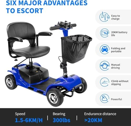 4 Wheel Mobility Scooter — Electric Scooter, FERBAM