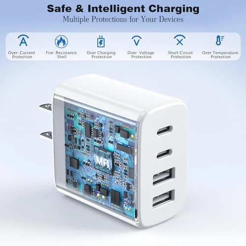 40W 2Pack 4Port USB C PD Charger Block — Power Bank, Shenzhen Jiaxingyuan Technology Co., Ltd.
