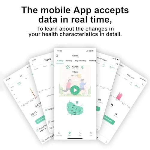 Advanced Health Fitness Tracker Smart Ring, MEETSHERRY