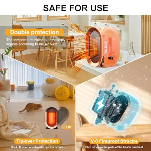 Electric Portable Space Heater, Swocky